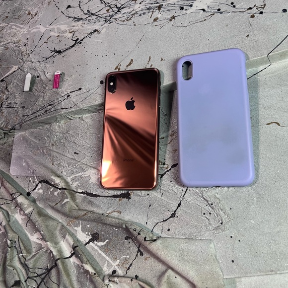 AppleiPhone Xs Max 256 GSM UnlockedCustom Rose Gold Perfect Match